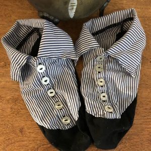 Striped ‘Shirt’ Socks